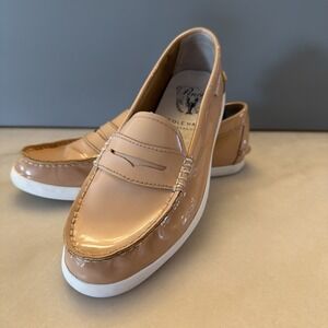 Women's Cole Haan Pinch Maine Classic Loafers Casual Shoes Nude Size 6.5